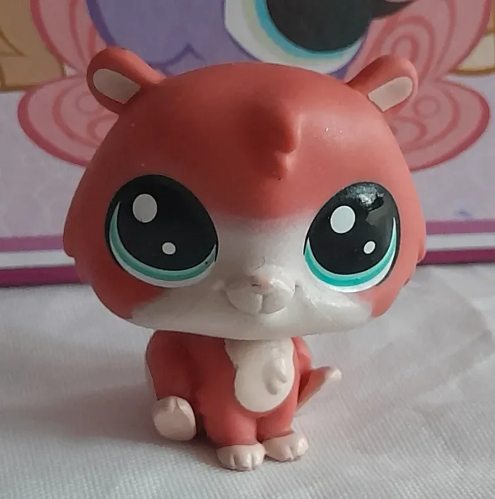Figurine Littlest Pet Shop Hamster roux - photo numéro 1