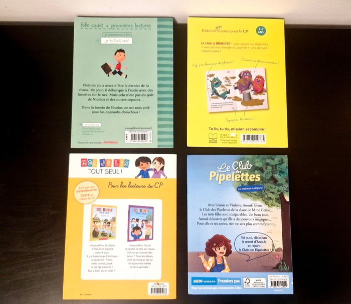 Lot de 4 livres - Niveau CP - photo numéro 2