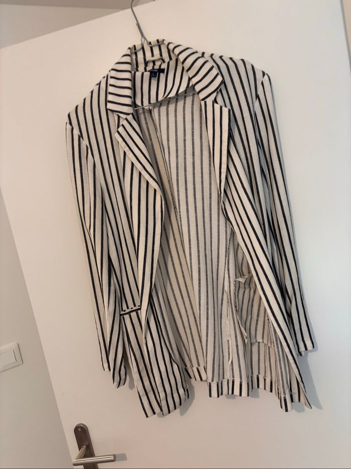 Blazer léger à rayure - photo numéro 2