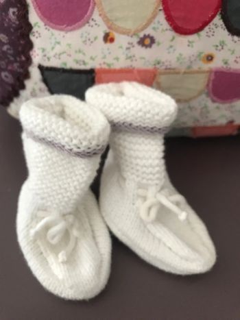 Petits chaussons chaussettes Jacadi 16