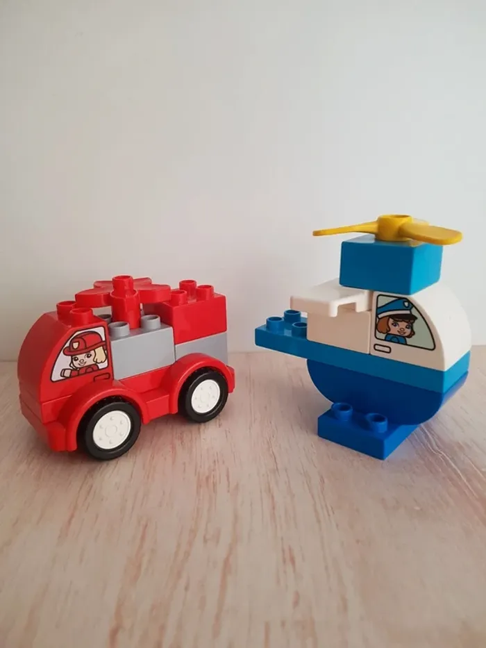 Camion transporteur et véhicules Lego Duplo - photo numéro 12