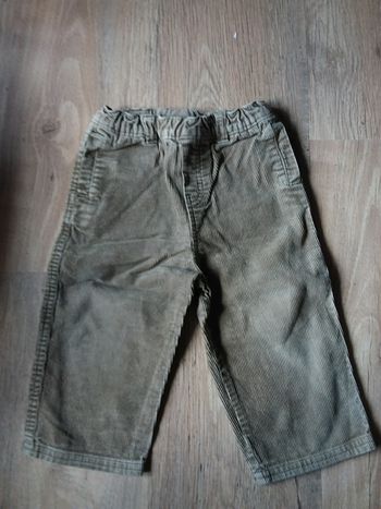 Pantalon velour