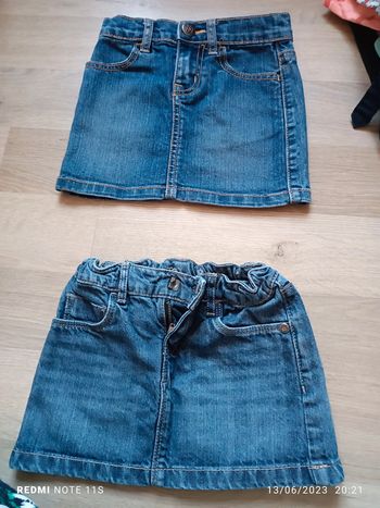Jupe en jeans