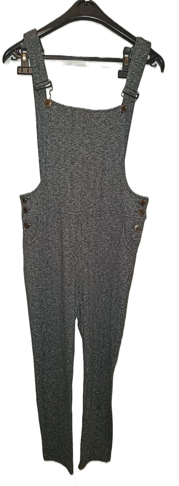 Salopette Grise Chinée - photo numéro 4