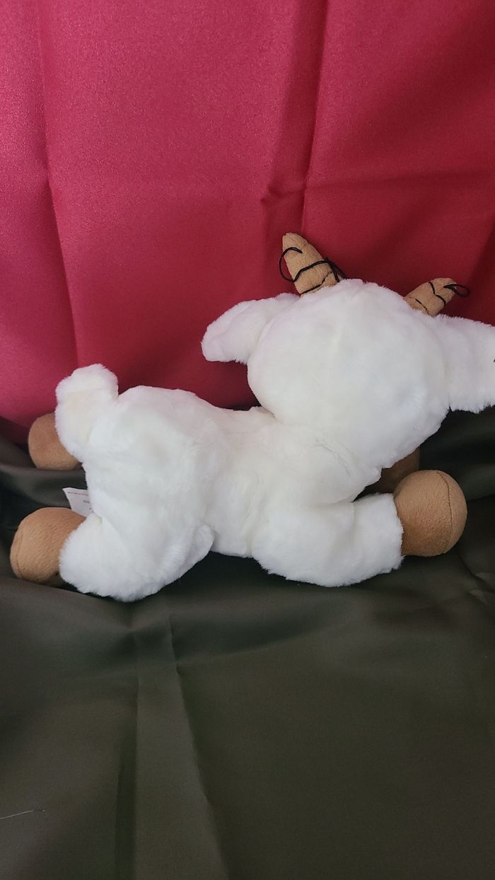 doudou chèvre blanche - photo numéro 4