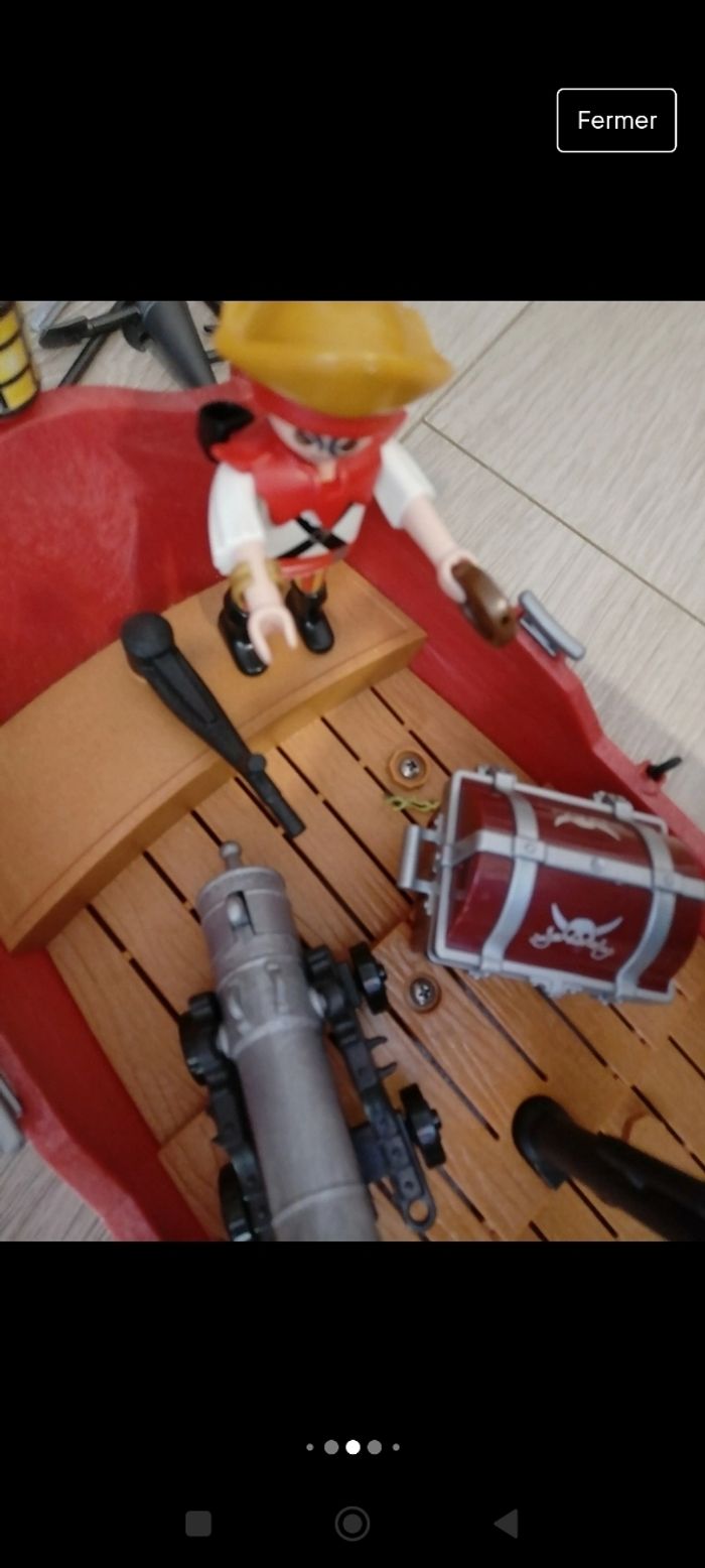 Playmobil bateau de pirate - photo numéro 4