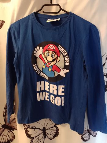 Tee-shirt Mario 12 ans 