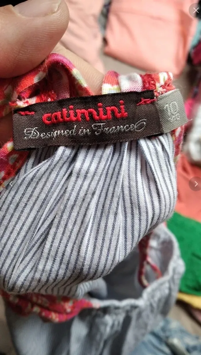 Robe à rayures CAtimini 10 ans - photo numéro 5