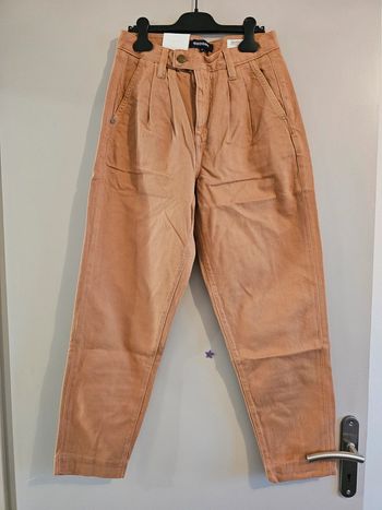 Jeans slouchy marron clair Bonobo taille 36