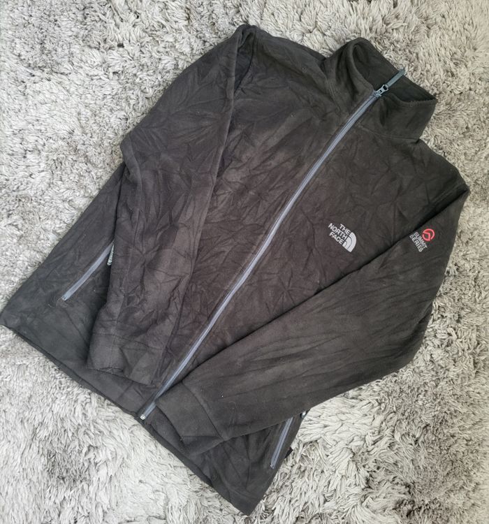 🖤 Veste Polaire The North Face – Summit Series POLARTEC – Taille XXL – Gris Anthracite/Noir - photo numéro 7