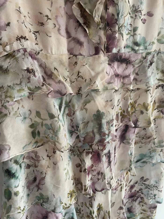 Robe fleurie pastel Georges Rech T.36 - photo numéro 3