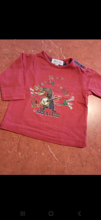 T.shirt bébé taille 6 mois