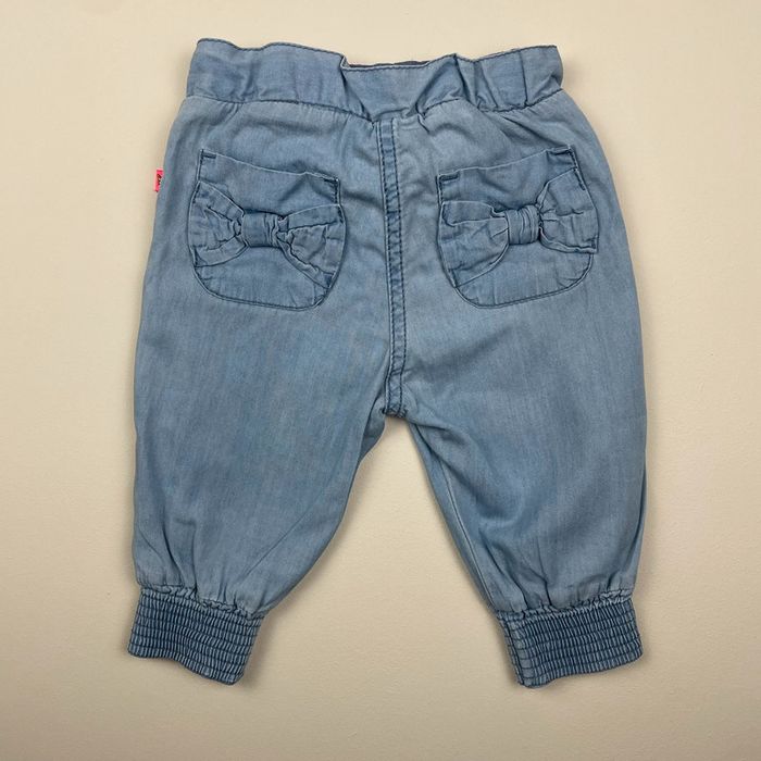 Pantalon jean souple billieblush 6 mois - photo numéro 2