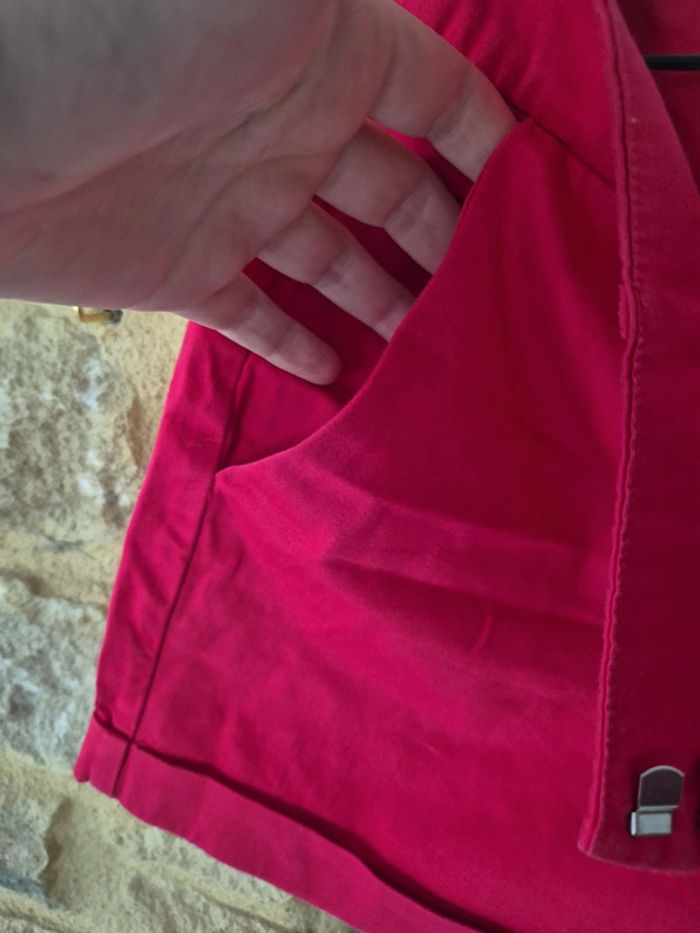 Joli short fuchsia urban by gemo taille 44 - photo numéro 5