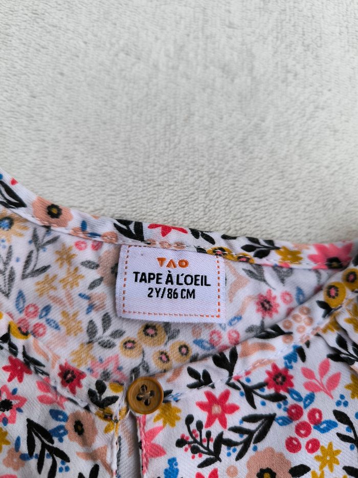 Robe fleurie fille TAO 2 ans - photo numéro 8