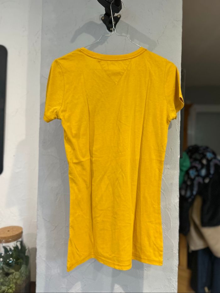 T-shirt Tommy Hilfiger Jaune M - photo numéro 2