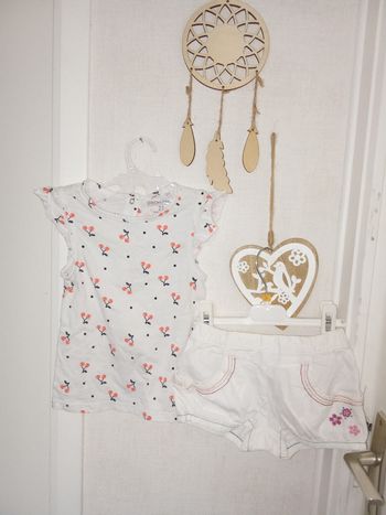 Lot bébé fille 23 mois, 2 ans orchestra mi saison été short, tunique