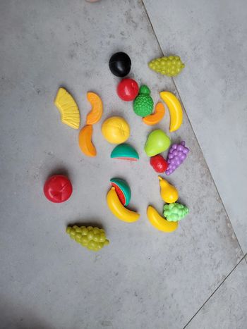 Lot dînette fruit nourriture