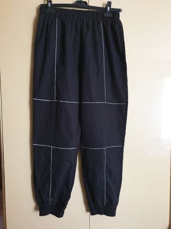 Jogging noir et blanc