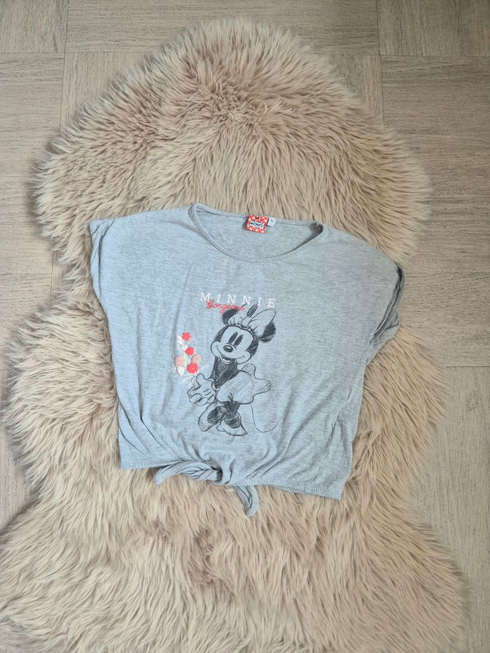 Tee-shirt à noué * Minnie Disney * - photo numéro 2
