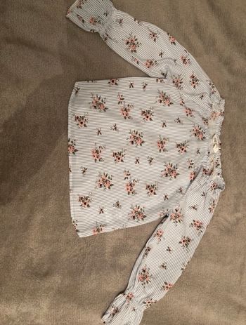Blouse à fleur