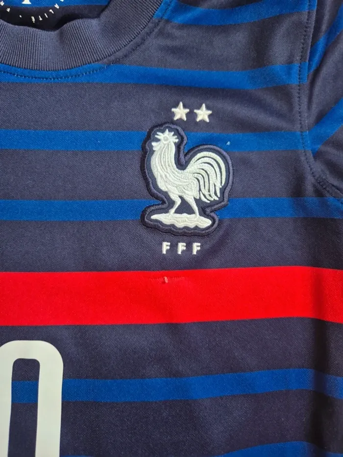 Maillot equipe de France 7-8 ans - photo numéro 2