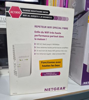 Répèteur WI-FI Spécial Fibre NETGEAR AC1900.