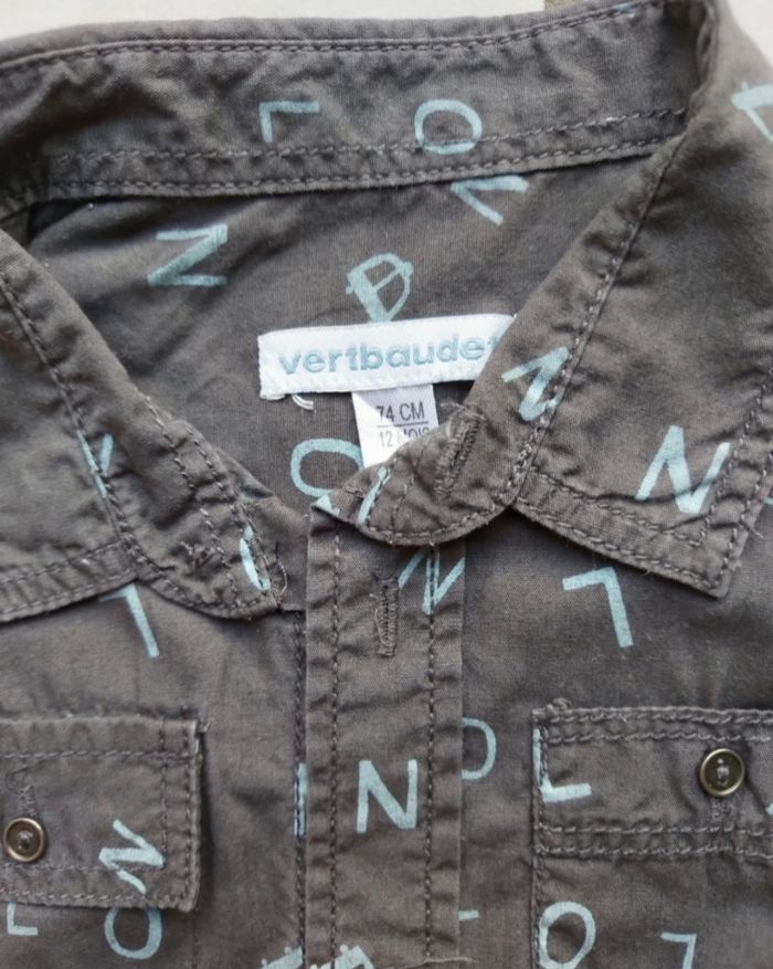 Chemise 12 mois verbaudet - photo numéro 2