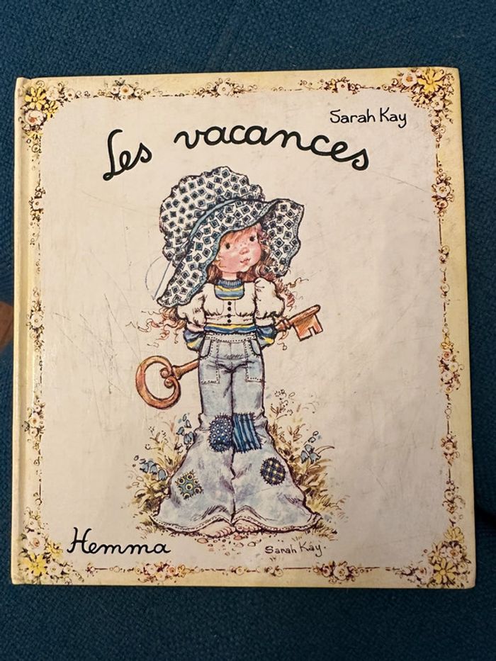 Livre album ancien vintage Les vacances Hemma Sarah Kay rêves d’enfant collection