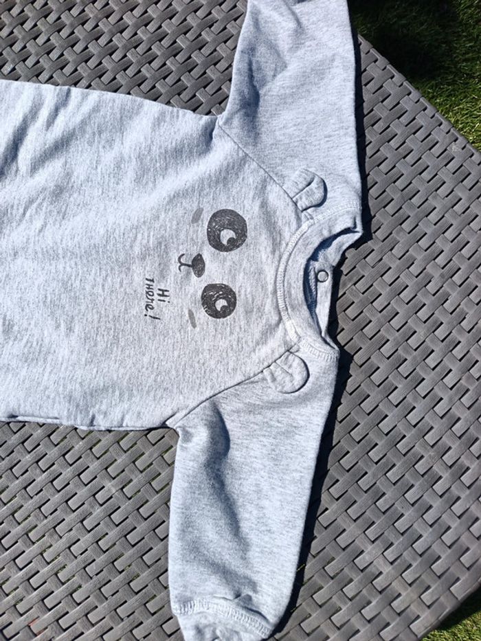Combinaison grenouillère pyjama sans pied taille 3 mois Gémo 62 cm en très bon état - photo numéro 5