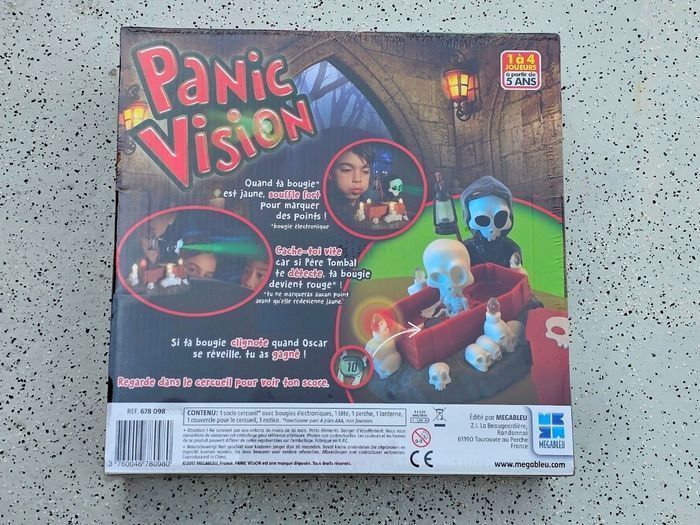 Jeu de société panic vision neuf - photo numéro 4