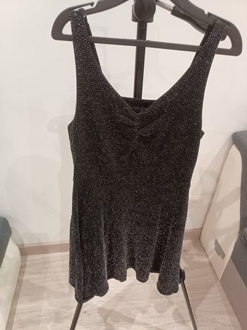 Robe a paillettes taille xxs noir