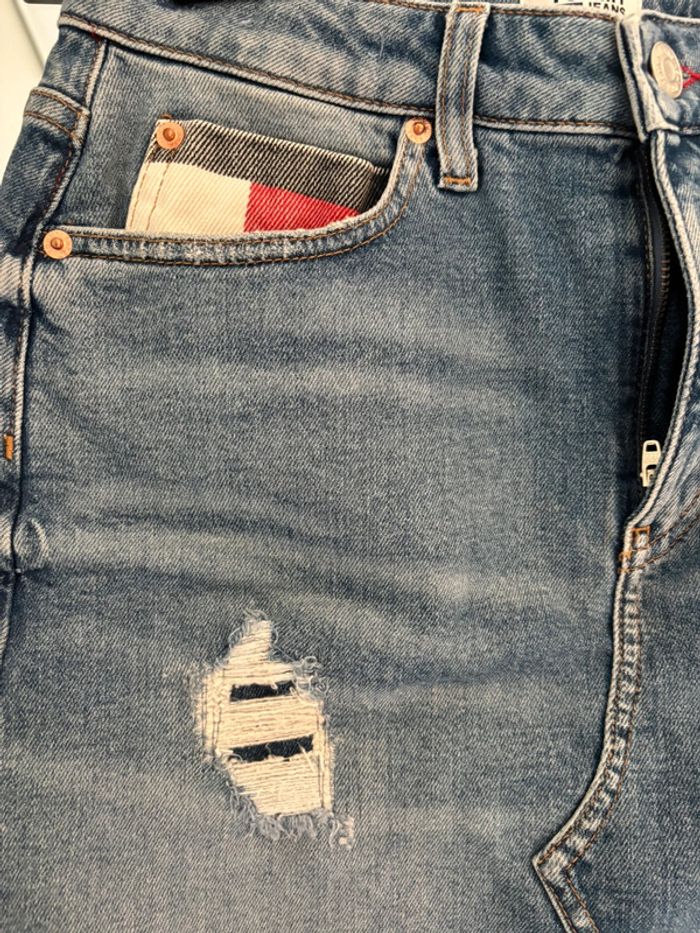 Mini jupe en jean Tommy Jeans - Taille 26 (équivalent 34/36) - photo numéro 4