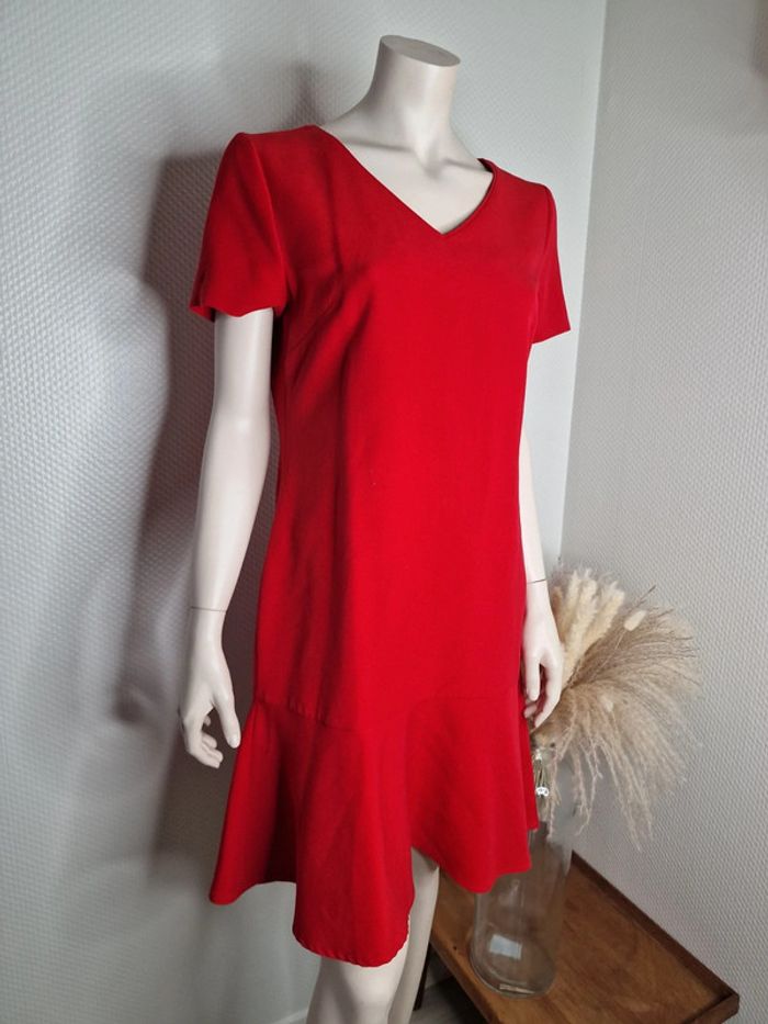 Magnifique robe rouge - Caroll taille 40 💎 - photo numéro 2
