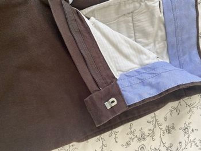Pantalon marron chocolat Café Coton - photo numéro 7