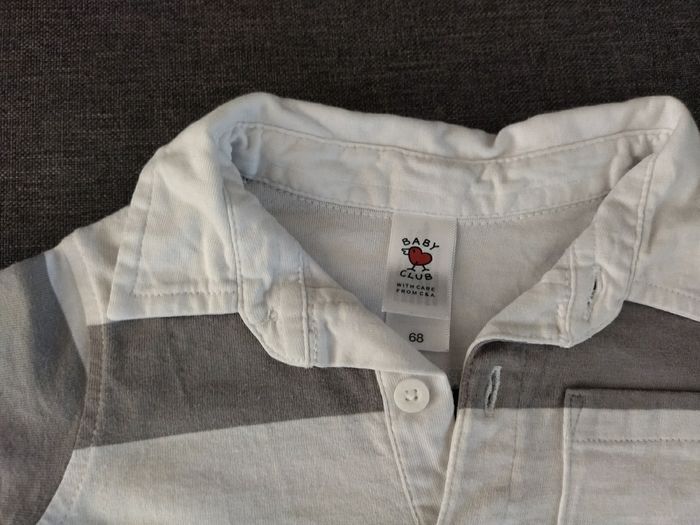 Polo manches longues taille 6 mois - photo numéro 2