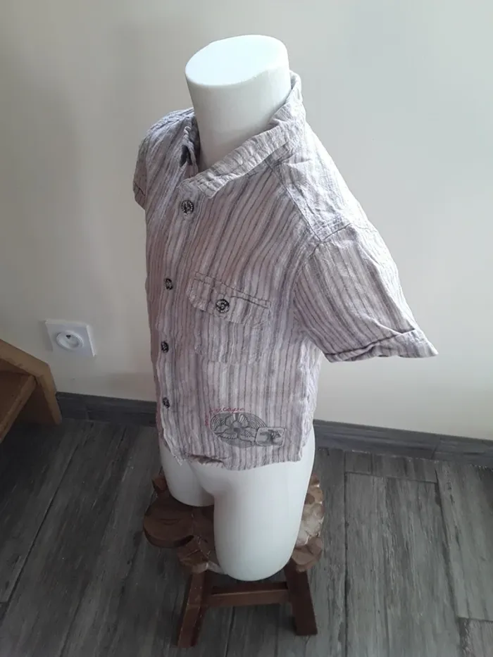 Chemise manches courtes 4 ans (102 cm) - photo numéro 6