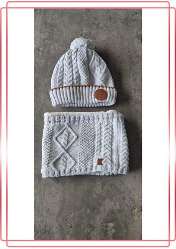Bonnet et cache cou garçon