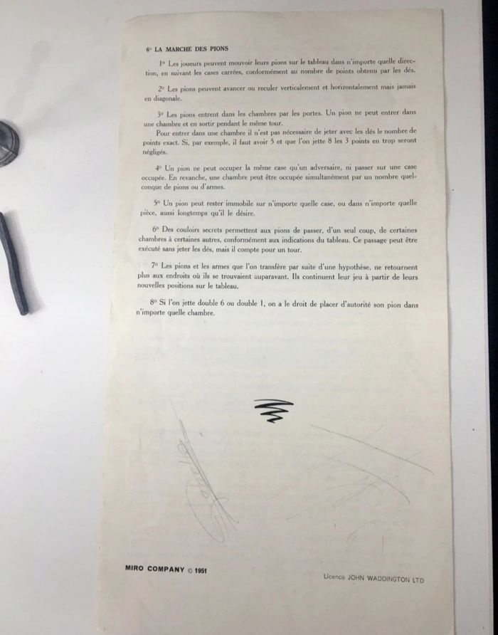 Cluedo miro vintage - photo numéro 8