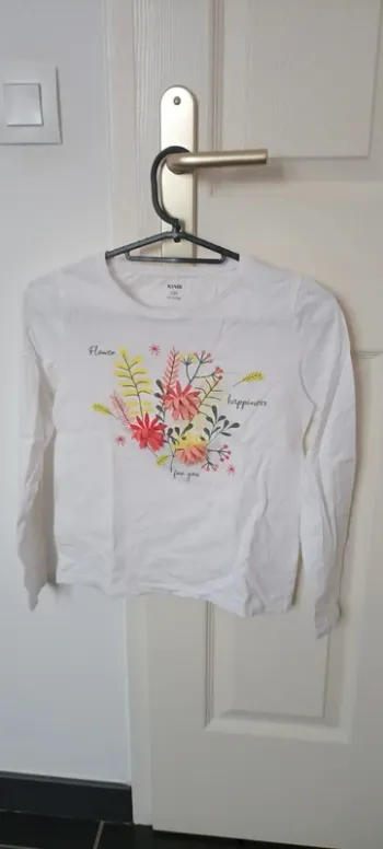 Tee shirt manches longues Kiabi