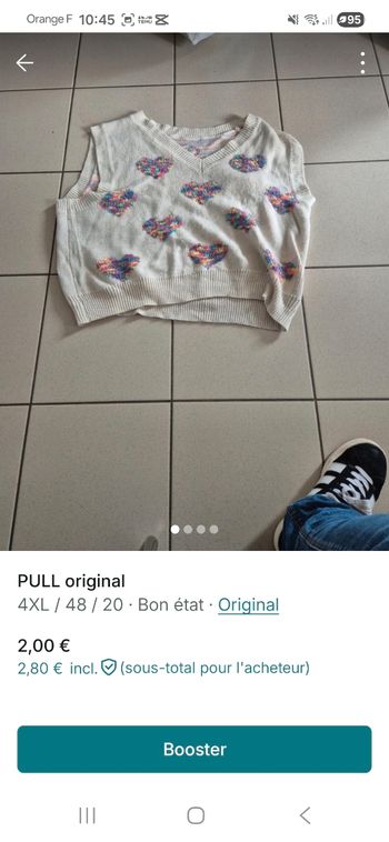Pull femme