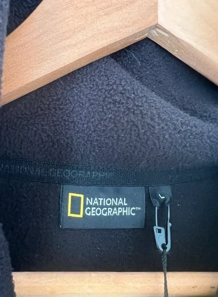 Veste polaire à capuche National Geographic Korea taille L neuve avec étiquette et sac - photo numéro 8