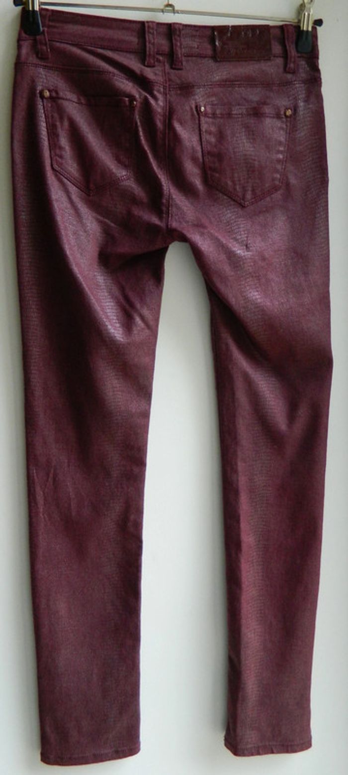 Pantalon coupe slim fit "KY" T 1 - photo numéro 3
