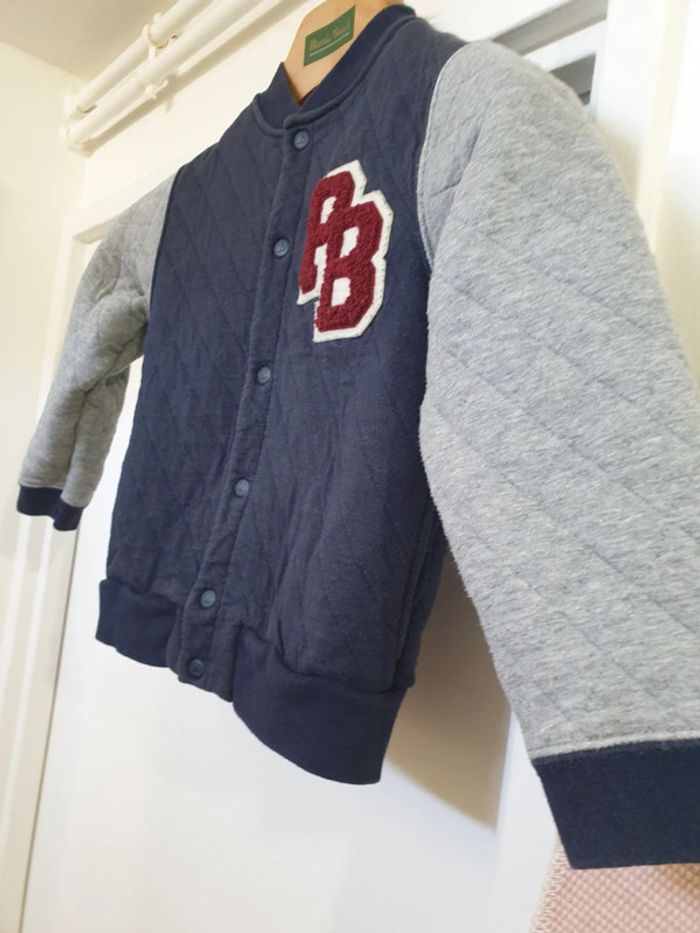 Veste gilet Cardigan petit bateau 5 ans - photo numéro 2