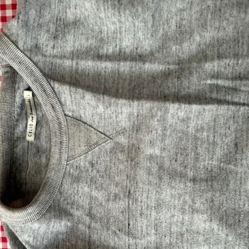 Pull gris clair