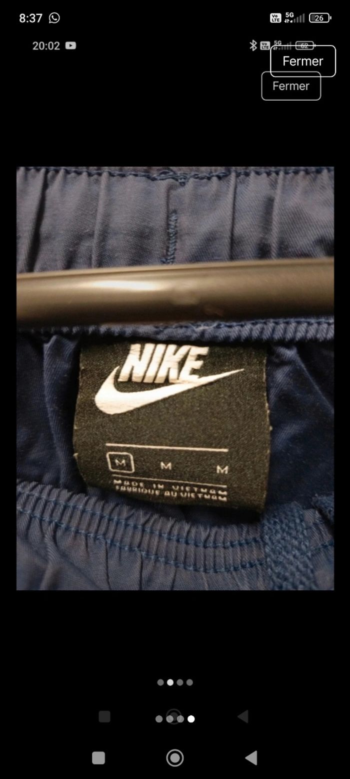 Pantalon Nike bleu marine - photo numéro 4