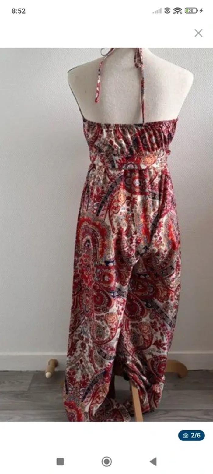 Combinaison boheme dos neuf taille m - photo numéro 2
