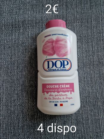 Gel douche dop à la barbe à papa 310ml