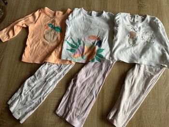 Lot de 3 pyjamas 18mois