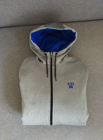 Veste à capuche Nike gris bleu taille M